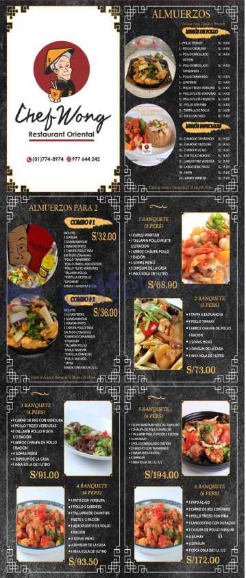 Menu Chef Wong-9